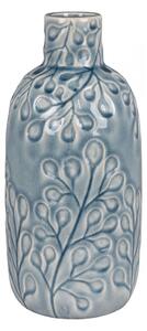 Váza keramická, modrá, ø12×26 cm – House Nordic