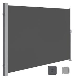 SONGMICS Boční markýza Orrine 180x450 cm antracit