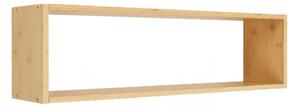 Nástěnná police Ember, bambus, přírodní, 70×15×19,5 cm – House Nordic