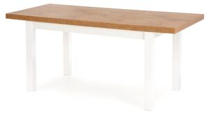 Jídelní stůl TAOGU dub lancelot/bílá