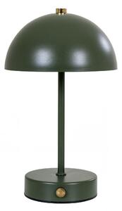 Stolní lampa Holt, kovová, zelená/mosazná – House Nordic