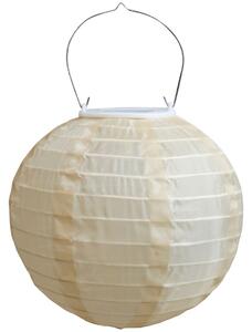 Chic Antique Solární lampa z rýžového papíru béžová 30 cm