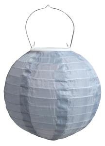 Chic Antique Solární lampa z rýžového papíru 20 cm šedá