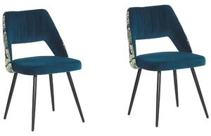 Set 2 ks. jídelních židlí ASHLEY (modrá). 1022809
