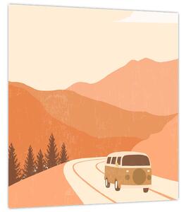 Obraz - Vintage van N⁰1 (30x30 cm)