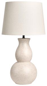 Stolní lampa CHARGES Keramika Světle béžová