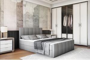 Postel EVITA LUX 160x200 cm Šedá