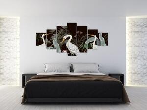 Obraz - Ptáci (210x100 cm)