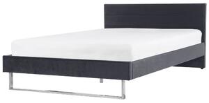 Manželská postel 180 cm BELAE (s roštem) (šedá). 1023050