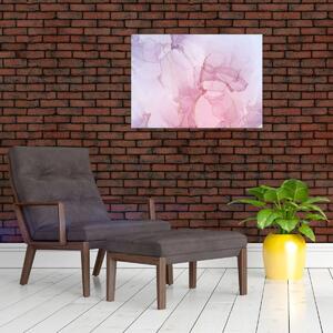 Obraz - Růžové skvrny (70x50 cm)
