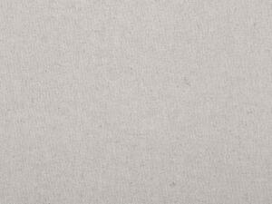 Biante Dekorační kulatý ubrus Leona LN-162 Režný/stříbrný třpytivý Ø 100 cm