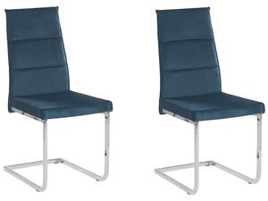 Set 2 ks. jídelních židlí REDFORD (modrá). 1023100