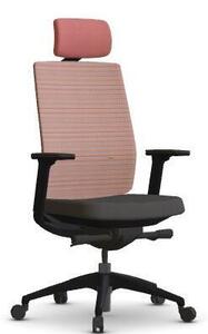 Moderní ergonomická židle VIP/A1 červená