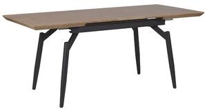 Jídelní stůl BARASSA (tmavé dřevo) (pro 6 osob). 1023307
