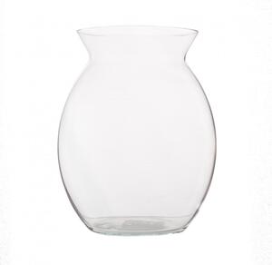 Skleněná váza Gerbera, Simax, 22,5 cm