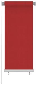 Venkovní roleta 60 x 140 cm červená HDPE