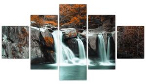 Obraz - Vodopády (125x70 cm)