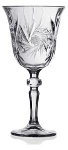 Polobroušená sklenice na víno Větrák, Royal Crystal, 170 ml