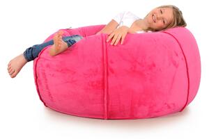 Sedací vak PLUSH fuchsie