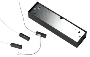 Ideal Lux - LED Lustr na lanku ORACLE LED/83W/230V 3000K pr. 150 cm černá