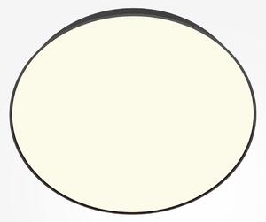 Maytoni Moderní stropní LED svítidlo ZON, 90W, ⌀ 60 cm Barva: Černá, Chromatičnost: 3000K