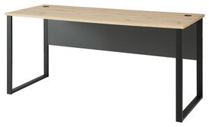 Psací stůl MEMPHIS dub artisan/grafitová, šířka 170 cm