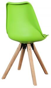 Moderní židle - Amsterdam retro - zelená