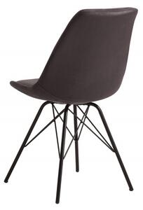 Moderní židle - Amsterdam retro - šedá