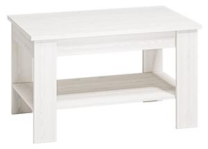 Konferenční stolek DERIKA - bílá borovice
