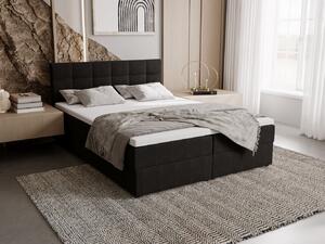 Čalouněná postel 160x200 ELSIE 2 s úložným prostorem - antracit
