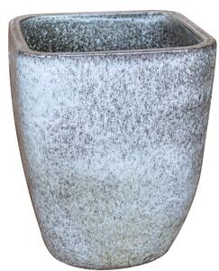 Provencelia keramický květináč Vauban 21 x 18 cm Bílá