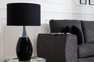 Moderní stolní lampa - Carla, černá