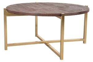 LABEL51 Konferenční stolek Dox - Espresso - mangové dřevo