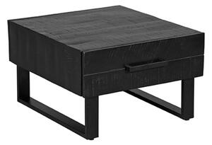 Konferenční stolek Santos - černý, mangové dřevo