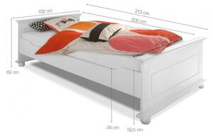 Dětská postel z masivu 90x200 Reyna