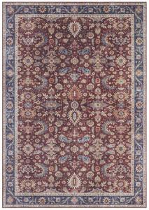 Nouristan - Hanse Home, Kusový koberec Asmar 104004 Bordeaux/Red | červená Typ: 120x160 cm