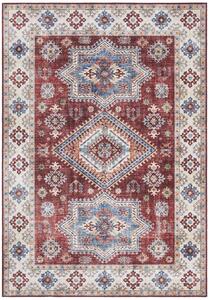 Nouristan - Hanse Home, Kusový koberec Asmar 104008 Ruby/Red | červená Typ: 120x160 cm