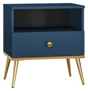 Noční stolek MADO - modrý