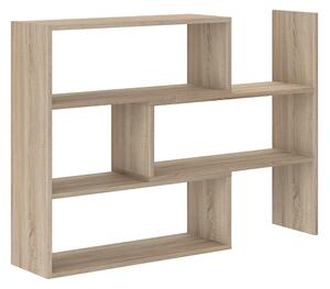Regál KAROL 03 | nastavitelná šířka 72,5-125 cm x 83 cm | dub sonoma | lamino o síle 22 mm
