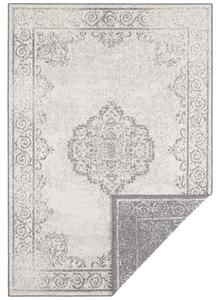 NORTHRUGS - Hanse Home, Kusový koberec Twin Supreme 103870 Cebu Grey/Cream | bílá, šedá Typ: 80x150 cm
