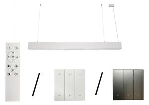 LED Lustr na lanku LED/55W/230V 3000/4000/6500K 120 cm bílá