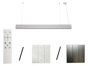 LED Lustr na lanku LED/55W/230V 3000/4000/6500K 120 cm bílá