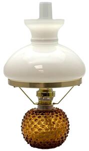 Floriánova huť Petrolejová lampa EMA 38 cm amber FL0055