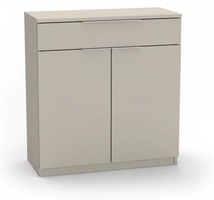 Komoda VARIO 1 Šířka 60 cm, Kašmír, nerez úchytky