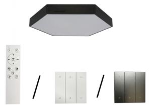 LED Stropní svítidlo LED/135W/230V 3000/4000/6500K pr. 80 cm černá