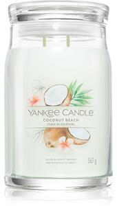 Yankee Candle Coconut & Beach vonná svíčka Signature 567 g