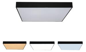 LED Stropní svítidlo LED/215W/230V 3000/4000/6500K 80x80 cm černá