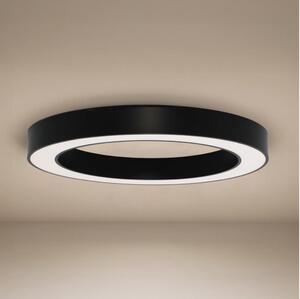 LED Stropní svítidlo LED/80W/230V 3000/4000/6500K pr. 80 cm černá