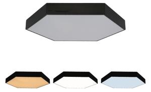LED Stropní svítidlo LED/135W/230V 3000/4000/6500K pr. 80 cm černá