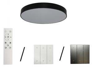 LED Stropní svítidlo LED/135W/230V 3000/4000/6500K pr. 80 cm černá